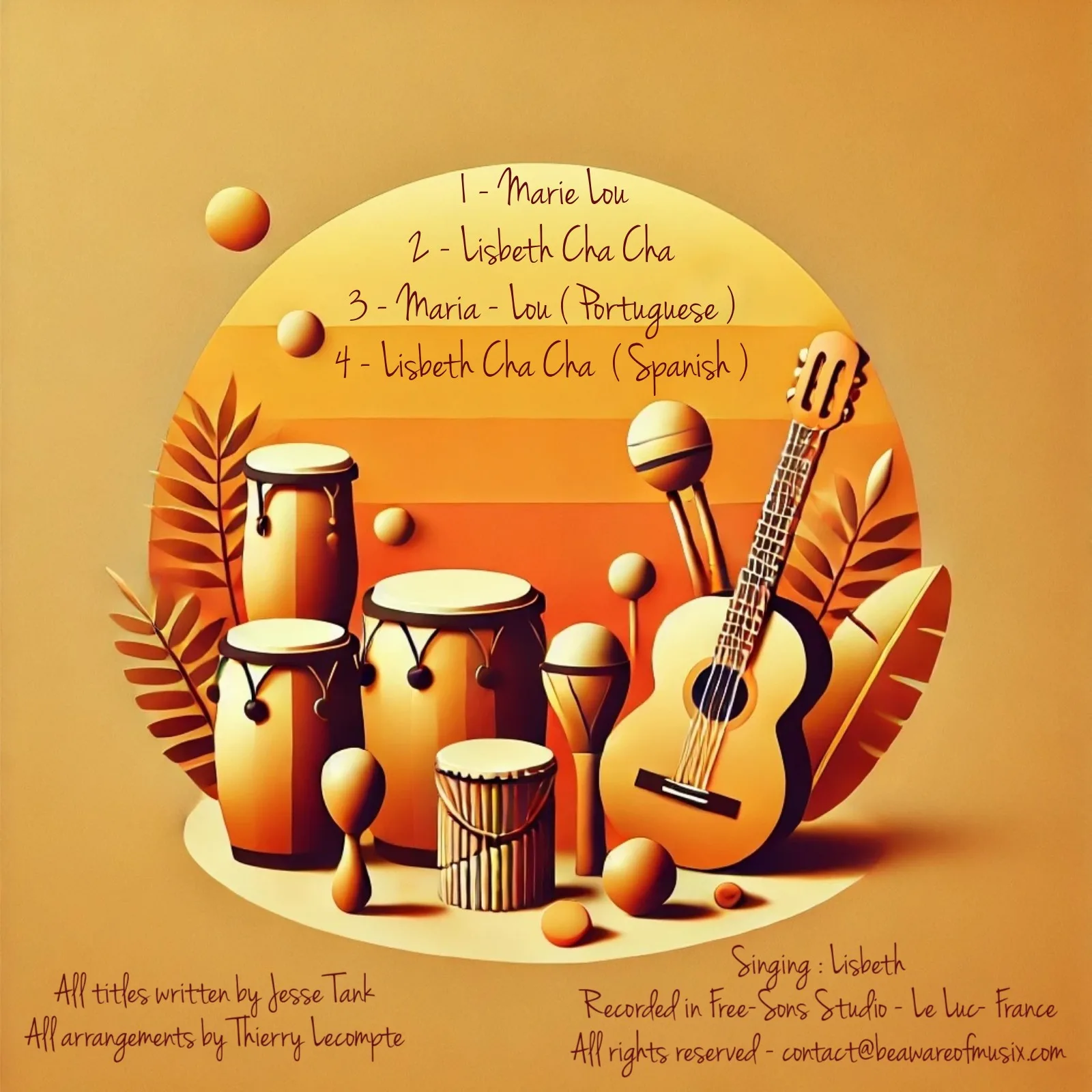CHACHA LISBETH french version (Single) - Image 2